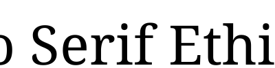 Noto Serif Ethiopic