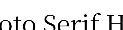 Noto Serif HK
