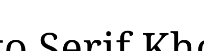 Noto Serif Khojki