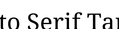 Noto Serif Tamil