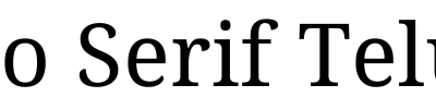 Noto Serif Telugu