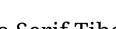 Noto Serif Tibetan
