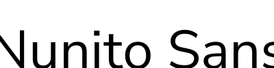 Nunito Sans