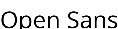 Open Sans