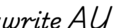 Playwrite AU VIC