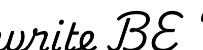 Playwrite BE VLG