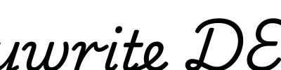Playwrite DE LA