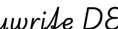 Playwrite DE VA
