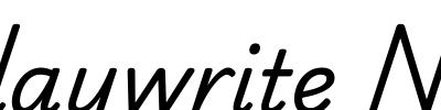 Playwrite NZ