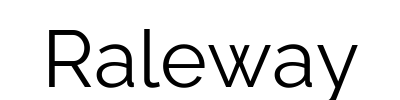 Raleway
