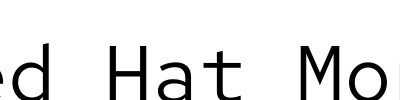 Red Hat Mono