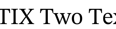 STIX Two Text