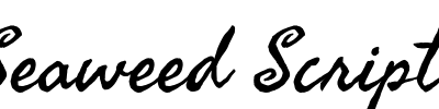 Seaweed Script