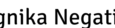 Signika Negative