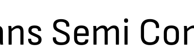 Sofia Sans Semi Condensed