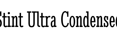 Stint Ultra Condensed
