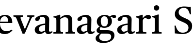 Tiro Devanagari Sanskrit