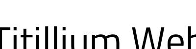 Titillium Web