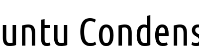 Ubuntu Condensed
