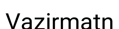 Vazirmatn