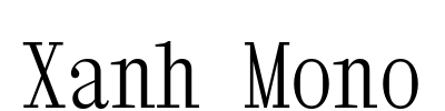 Xanh Mono