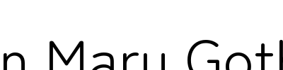 Zen Maru Gothic